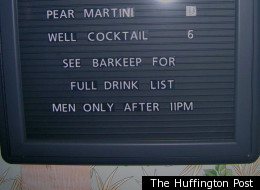 A photograph taken inside Wang's, a Chicago gay bar, on Wednesday, Feb. 29.