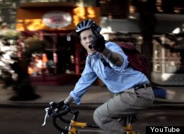 Before flipping off the camera, make sure the strap on your helmet is securely fastened.