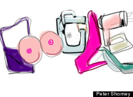 Google's International Women's Day doodle, as imagined by Peter Shorney