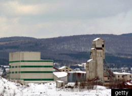 Thetford Mines est une ville de 25 700 habitants située à 240 kilomètres à l'est de Montréal. (Photo AFP)