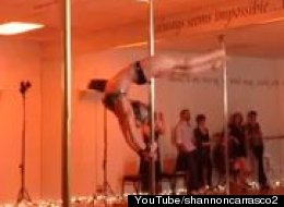 Nicole Landkas, a Sarasota woman, won the Florida Pole Fitness Championship's amateur division. The contest was held on March 3 in Orlando, Fla.