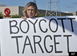 Protesting Target in 2010