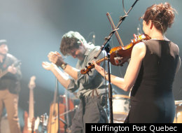 La formation Mes Aïeux lançait un nouvel album, le lundi 12 mars 2012. (Huffington Post Québec)
