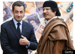 Sarkozy has previously been accused of receiving election funding from Gaddafi