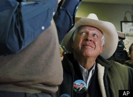 Wyoming multi-millionaire Foster Friess, pictured with GOP presidential candidate Rick Santorum, has also spread his money around at the state level.