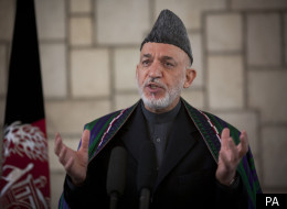 Hamid Karzai has called for a transfer of authority to Afghan troops