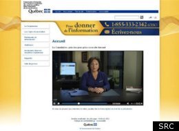 Le site web de la Commission Charbonneau. (Photo SRC)