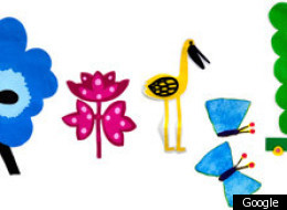 Marimekko Spring Equinox Google Doodle
