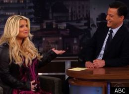 Jessica Simpson talks pregnancy, on 'Jimmy Kimmel Live'