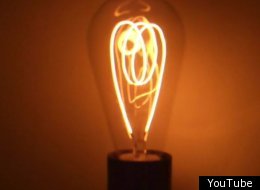 This lightbulb has been glowing for 100 years.