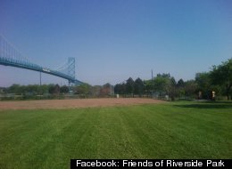 Riverside Park in Detroit. Photo courtesy of Friends of Riverside Park.