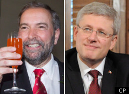 NDP Leader Thomas Mulcair will have to make big inroads in Ontario if he wants to defeat Stephen Harper and become prime minister. (CP)