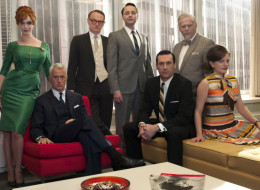 Les acteurs de la cinquième saison de Mad Men.