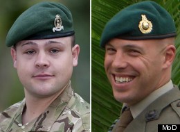 Lance Corporal Michael Foley and Sergeant Luke Taylor