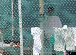 Omar Khadr is seen in Guantanamo Bay's Camp 4 on Saturday, Oct. 23, 2010, days before the 24-year-old Canadian was convicted of five war crimes and sentenced to eight more years.