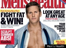 Rep. Aaron Schock on the cover of Men's Health last summer.