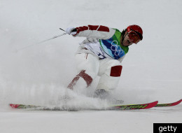 Pierre-Alexandre Rousseau en compétition. (AP)