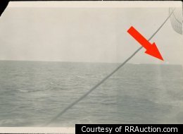 This one-of-a-kind photo shows the iceberg involved with the sinking of the Titanic on April 15, 1912. The photo will be auctioned off later this month.