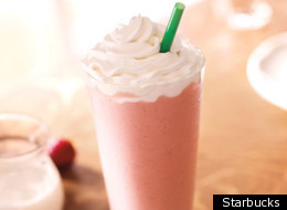 Starbucks' Strawberries & Creme Frappuccino currently contains cochineal extract, a product made from dried and crushed beetles.