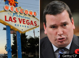 Aide to Tory Minister Christian Paradis (pictured), Richard Walker, quit last week. CTV has reported that Walker billed expenses for a trip to Las Vegas on a government credit card. (Getty/CP)