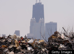 Until Chicago has a city-wide recycling plan in place, lots of recyclable materials will end up here.