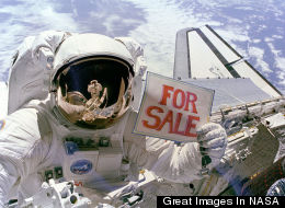 Astronaut Dale A. Gardner In 1984