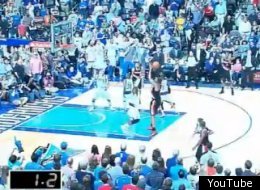 LaMarcus Aldridge sinks a game-winning shot at the buzzer for the Blazers against the Mavericks.