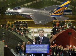Prime Minister Stephen Harper addresses the crowd at the Halifax Shipyard in Halifax on Thursday, Jan. 12, 2012. The federal government and Irving Shipbuilding Inc. have reached an agreement in principle to build the navy's next fleet of warships. (THE CANADIAN PRESS/Andrew Vaughan)