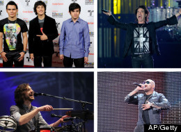 A smattering of the fantastic artists featured on the HuffPost World Spotify playlist. (AP/Getty)