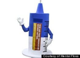 Pokey the syringe's mission is to spread the word about immunizations and hypodermic history.