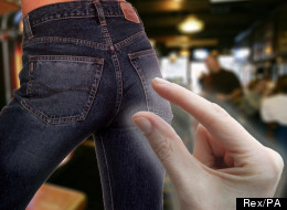 The ghost has been pinching bottoms
