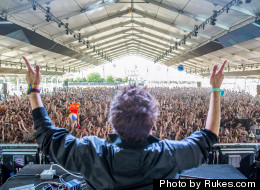 Zedd performs at Coachella.