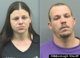 Police say that this Florida couple used their baby's bedroom as part of a marijuana grow house.
