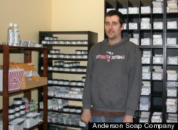 Street smarts: Dennis Anderson spent nearly a month living in his car before coming up with the idea to start a soap company.