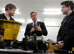 Cameron has vowed to tackle apprenticeship snobbery