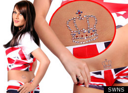 Vajazzle your private parts with a special crown