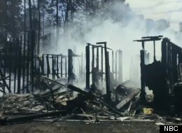 Bob Calvert's home was burned to the ground Tuesday after a squirrel allegedly started a fire nearby.