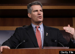 WASHINGTON, DC - FEBRUARY 16: U.S. Sen. Scott Brown (R-MA) speaks during a news conference at the U.S. Capitol February 16, 2012 in Washington, DC. (Photo by Win McNamee/Getty Images)