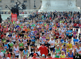 The deceased marathon runner has not yet been identified