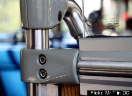 The interior of a No. 42 Metrobus