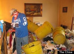 Hoarding. It's not pretty.