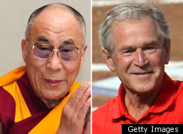 The Dalai Lama said he loved George W. Bush