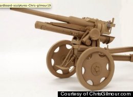 U.K.-based artist Chris Gilmour makes unbelievable sculptures of everyday objects -- with cardboard.