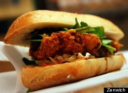Pork Katsu sandwich from Zenwich.