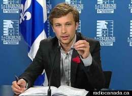 Gabriel Nadeau-Dubois, porte-parole de la CLASSE