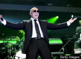 Pitbull en el Madison Square Garden en Nueva York en diciembre del 2011