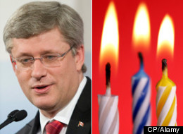Stephen Harper is 53 years old today. He became prime minister at age 46. (CP/Alamy)