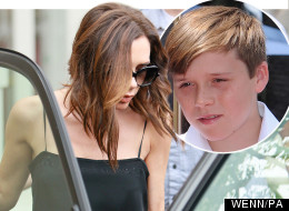 Victoria Beckham with her latest accessory - baby Harper