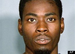 This photo provided by the Las Vegas Metropolitan Police Department shows Bryan Devonte Clay, who has been arrested for investigation of the mid-April West Las Vegas home invasion, sex attacks and hammer slayings of a mother and her 10-year-old daughter, and the near-fatal bludgeoning of their husband and father. (AP Photo/Las Vegas Metropolitan Police Department)