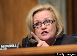 Sen Claire McCaskill's new advertising takes aim at special interests.